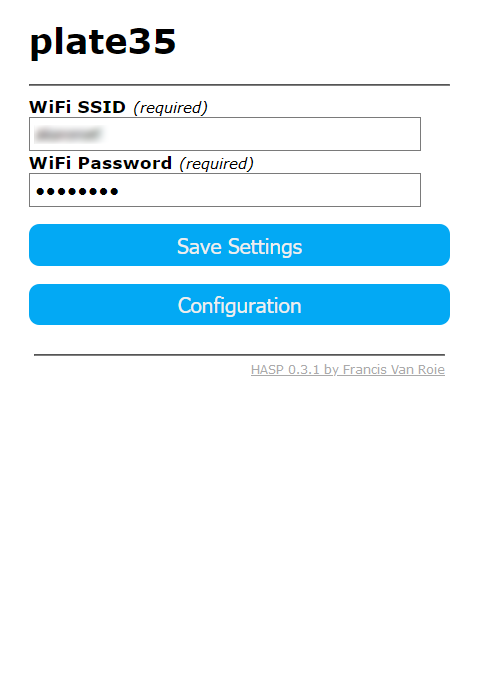 WiFi Settings